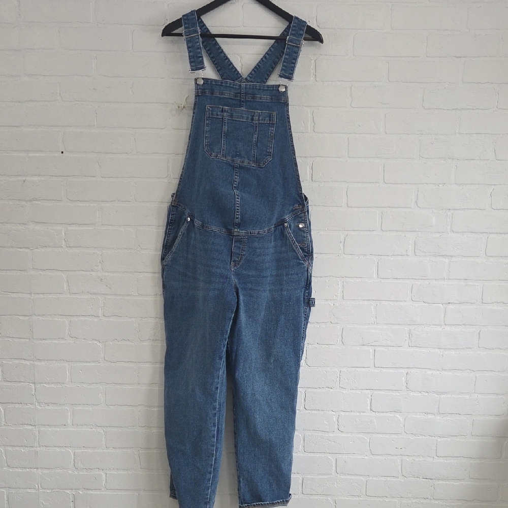 Blue Denim Materniy Overalls